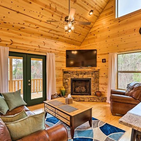 Cozy Mtn Cabin Spacious Deck And Forest Views! Murphy Exterior photo