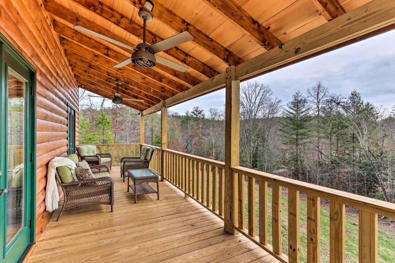 Cozy Mtn Cabin Spacious Deck And Forest Views! Murphy Exterior photo