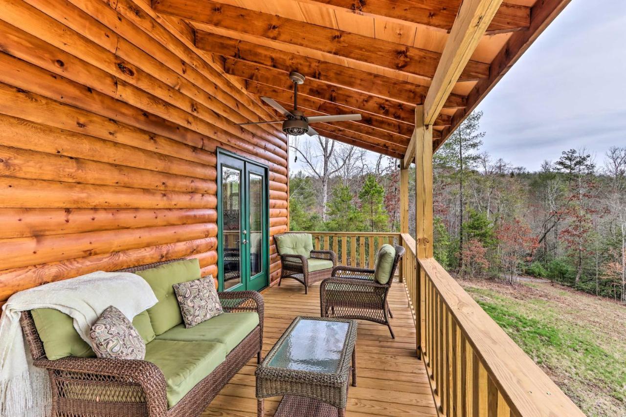 Cozy Mtn Cabin Spacious Deck And Forest Views! Murphy Exterior photo